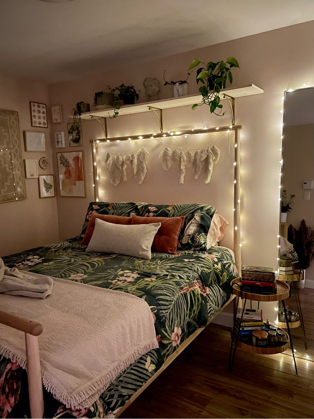 Palm Green Tropical Duvet Cover Set